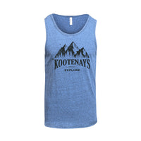 Load image into Gallery viewer, Unisex Kootenays Explore Tri Blend Tank
