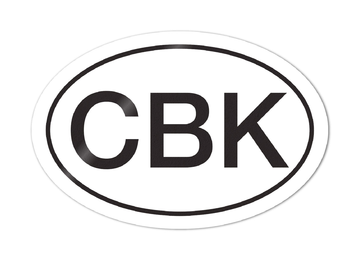 CBK Vinyl Sticker
