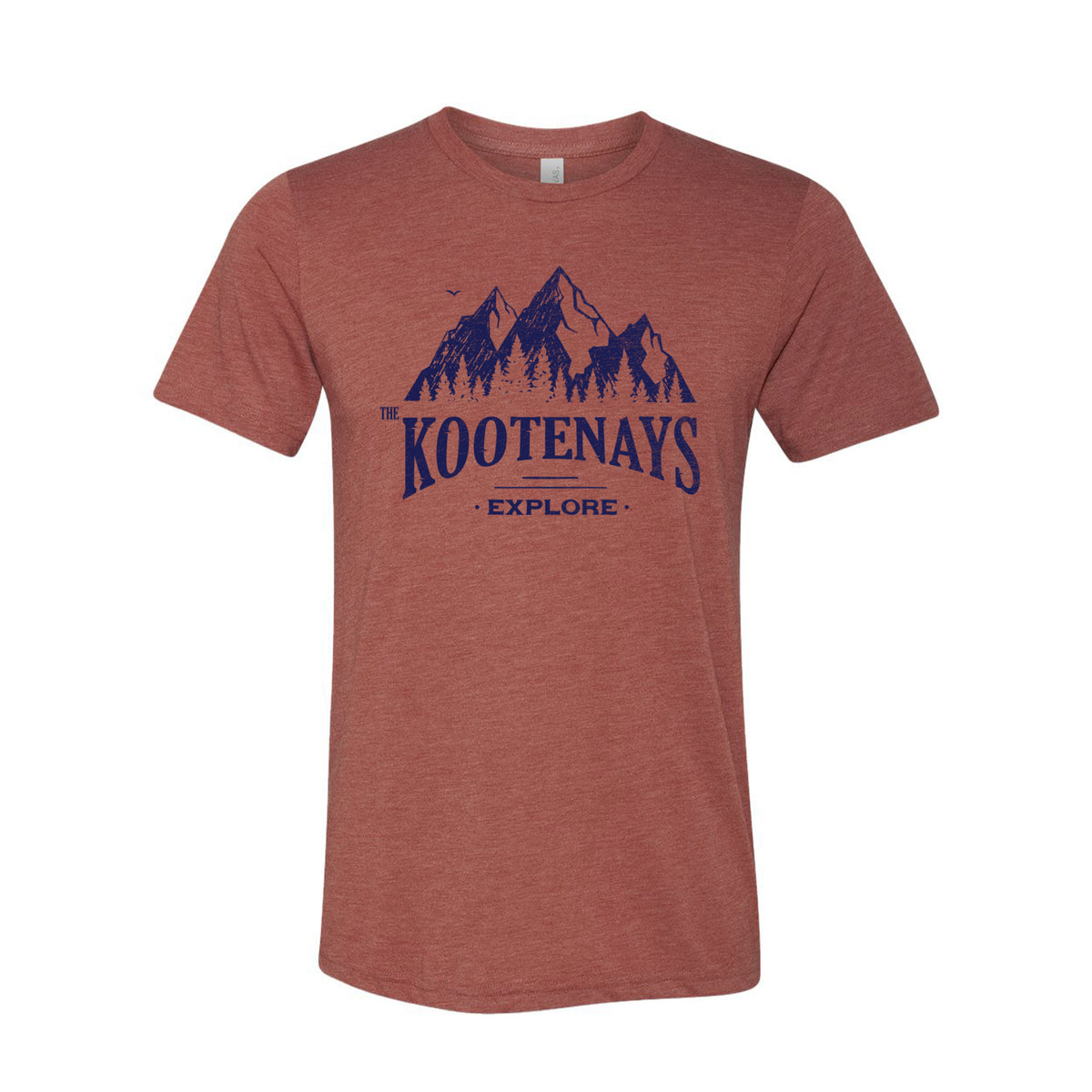 Unisex Kootenays Explore Tri Blend T Shirt